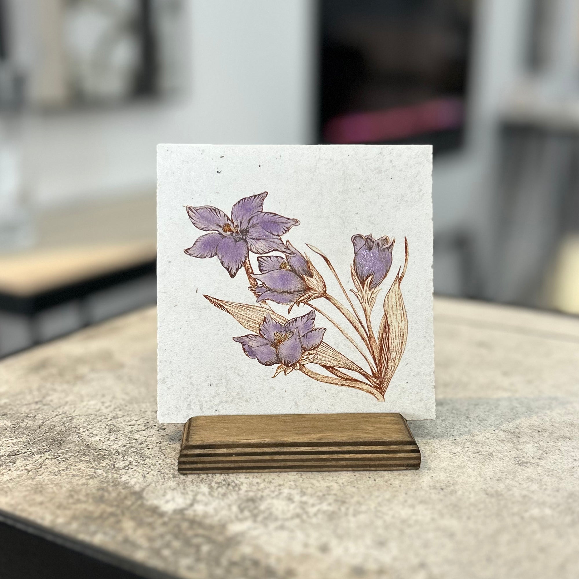 Crocus | Art Tile