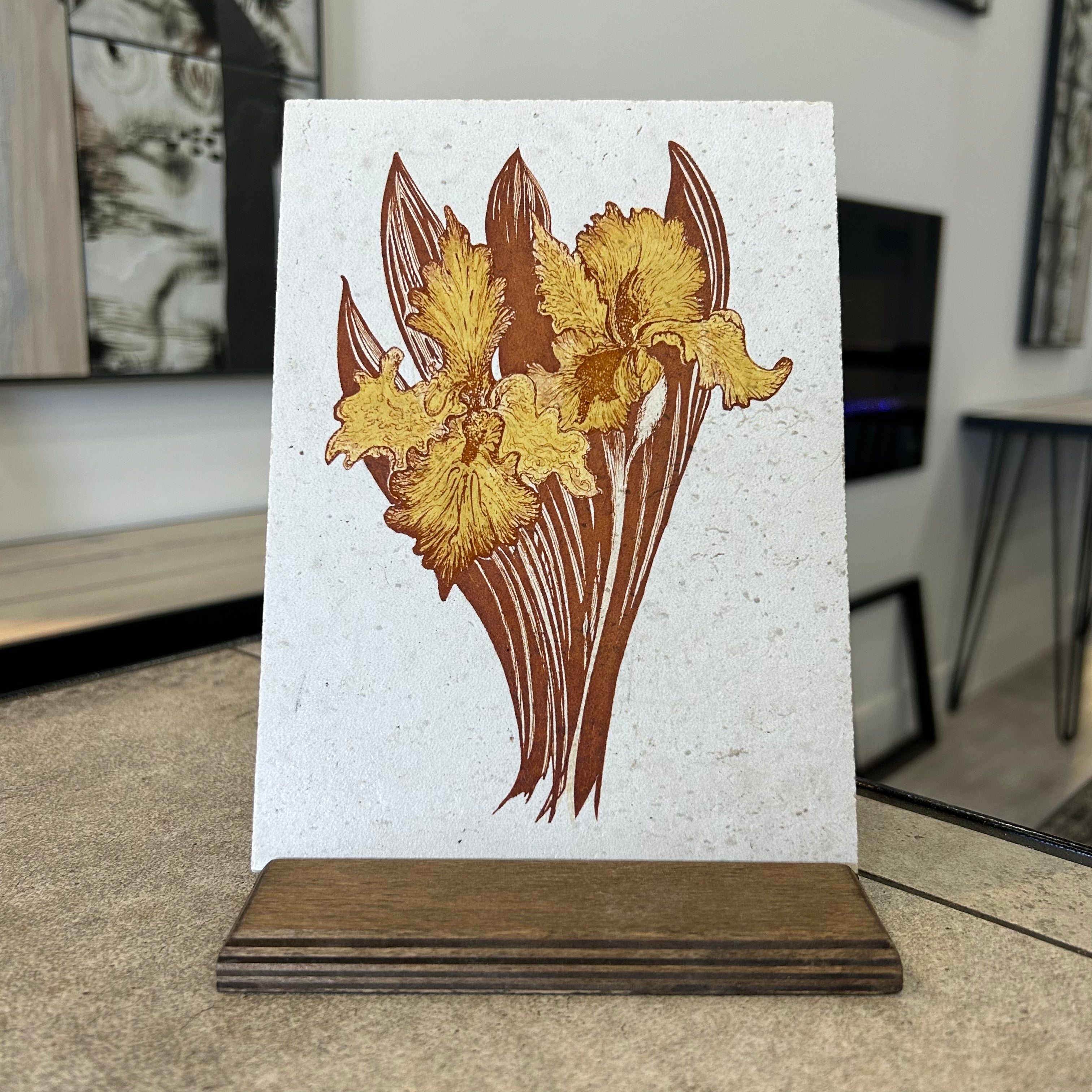 Iris Duo | Art Tile