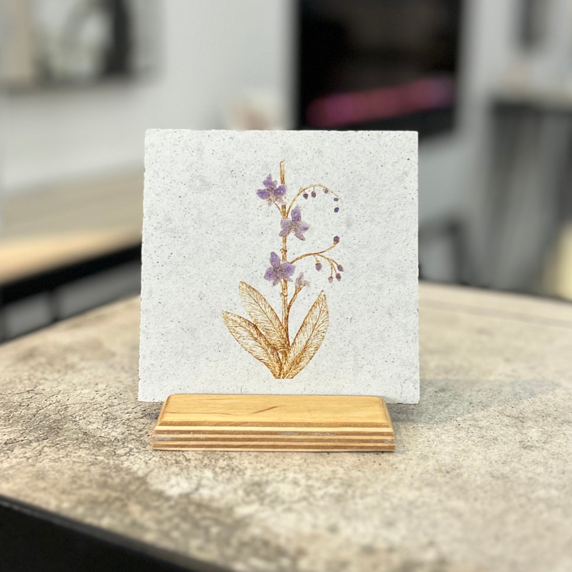 Orchid | Art Tile